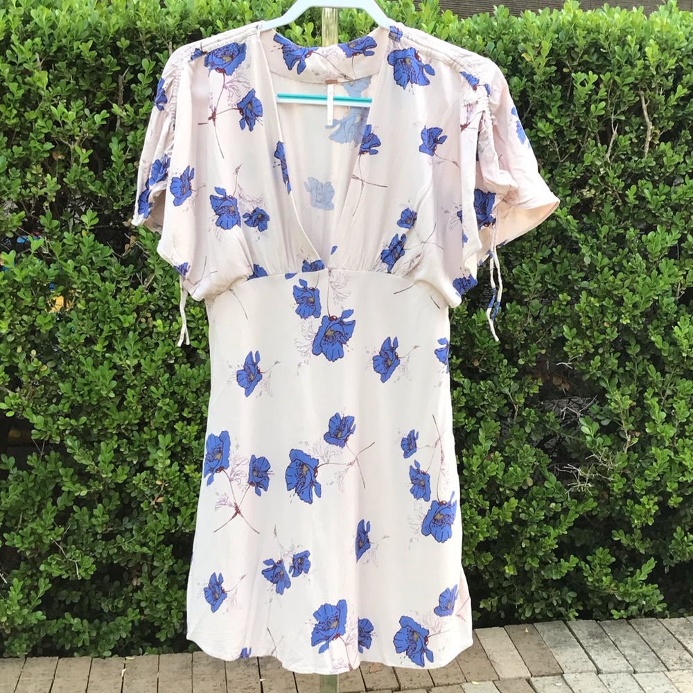 Free People Mini Dress With Pockets Size 8